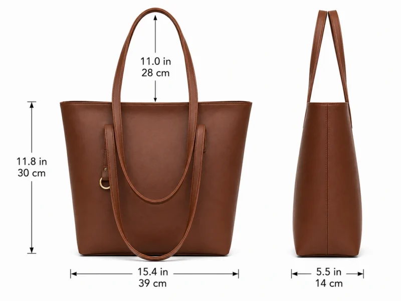 Large Leather Tote Bag