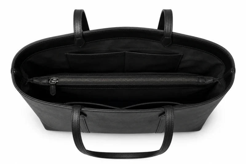 Classic Leather Tote Bag