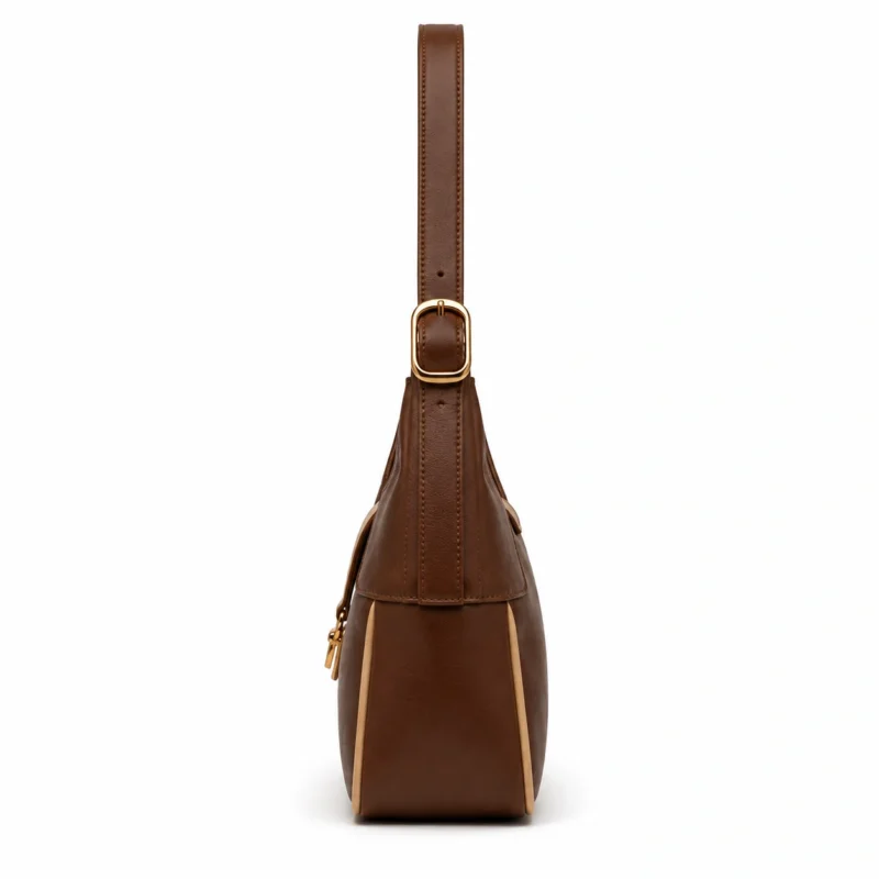 Leather Shoulder Hobo Bag