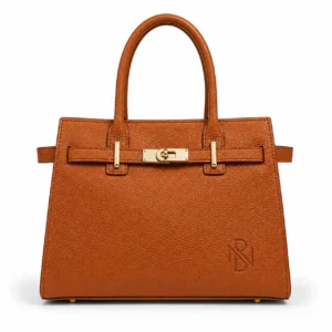 Luxury Leather Top Handle Satchel Bag