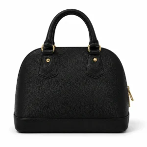Classic Leather Dome Handbag