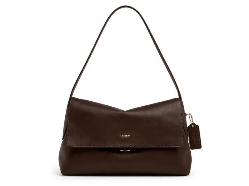 Classic Leather Shoulder Bag