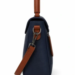 Leather Top Handle Satchel Bag