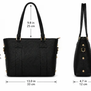 Leather Tote Shoulder Bag