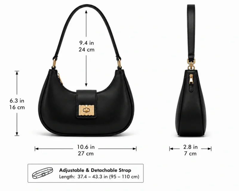 Leather Shoulder Bag