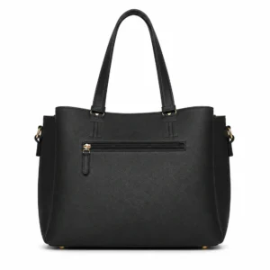 Classic Leather Shoulder Tote Bag