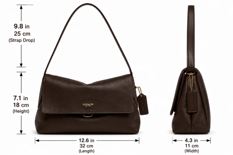 Classic Leather Shoulder Bag